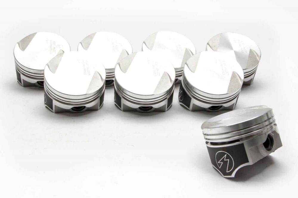 Sealed Power Speed Pro 351W Hypereutectic Pistons .030 Over – Flat Top Set Of 8 With Wrist Pins
